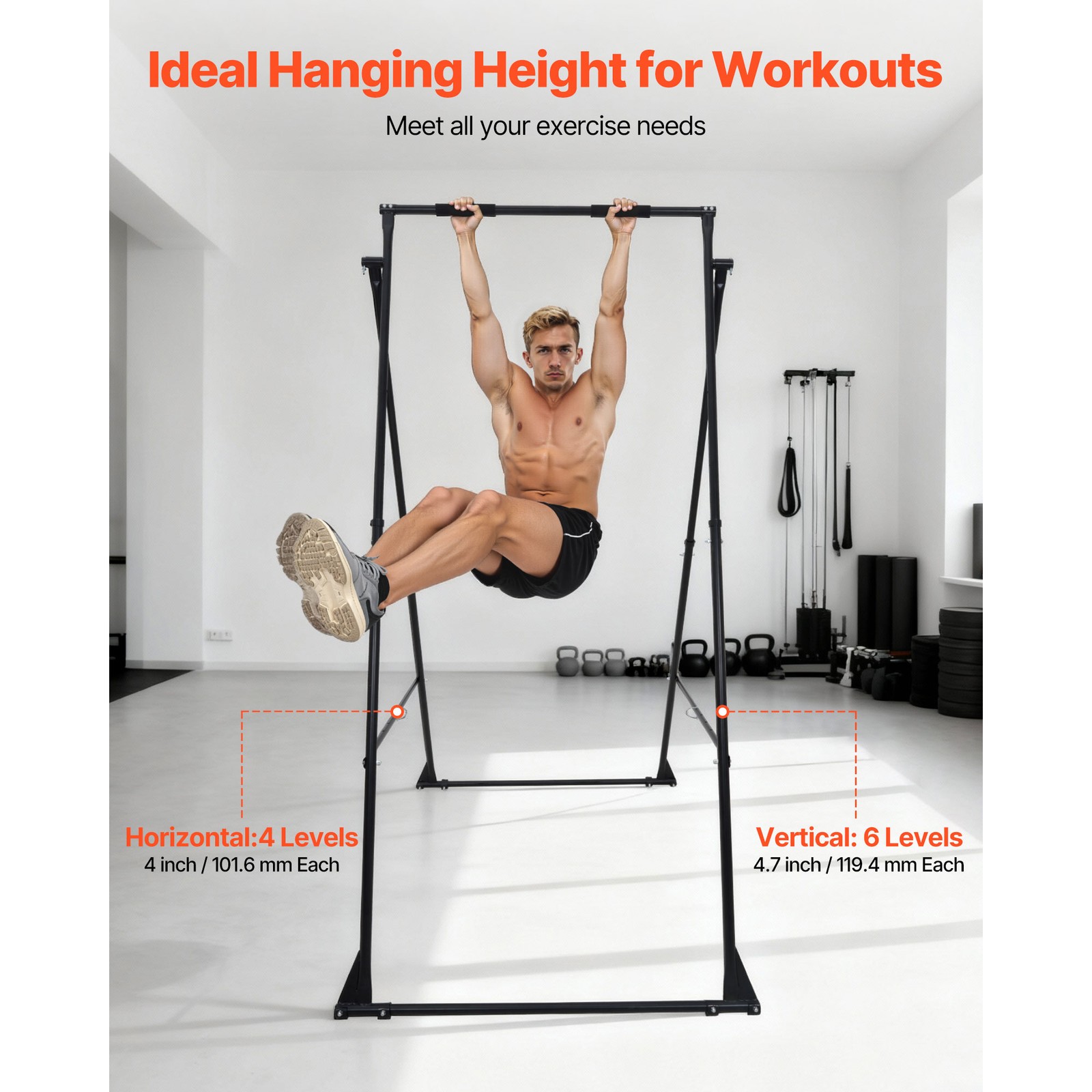 Uimoso Yoga Stand Frame 440.9lbs Capacity Swing Support with Triangular Design