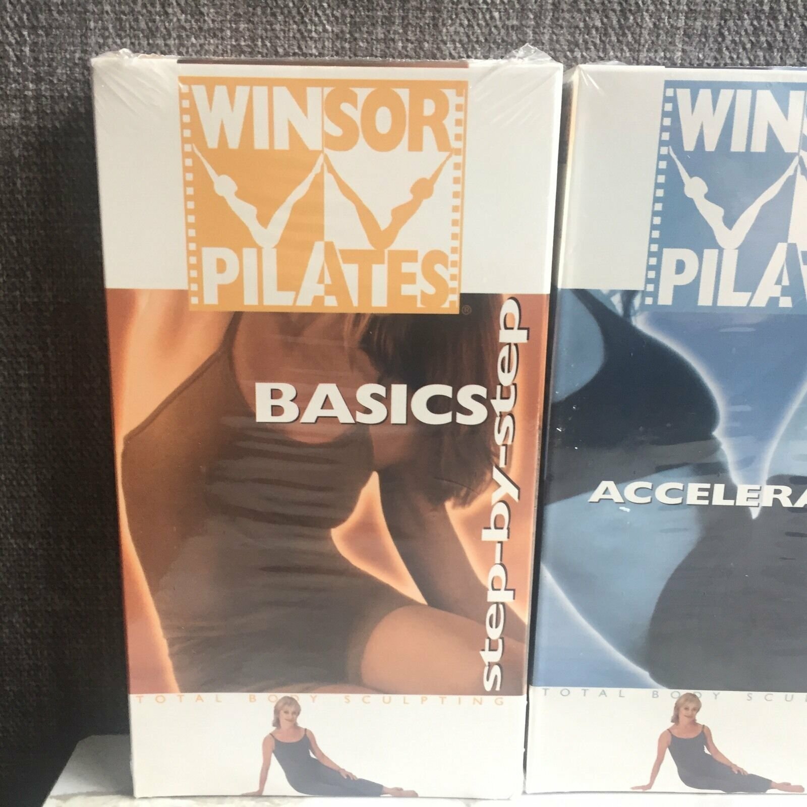 Windsor Pilates Total Body Sculpting VHS Tapes BRAND NEW SEALED Set of 3