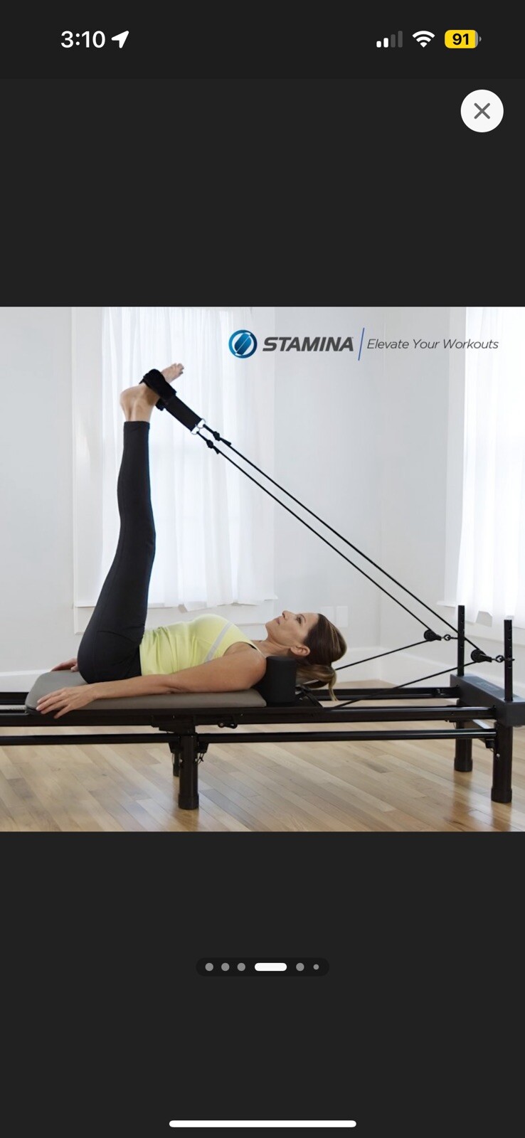 Aero Pilates 701 Premier Reformer Stamina Products