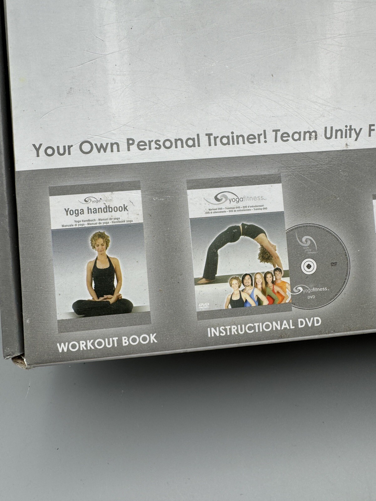 Complete Yoga Kit DVD Training Bundle Yoga Mat Workout Book Stretch Strap SDS