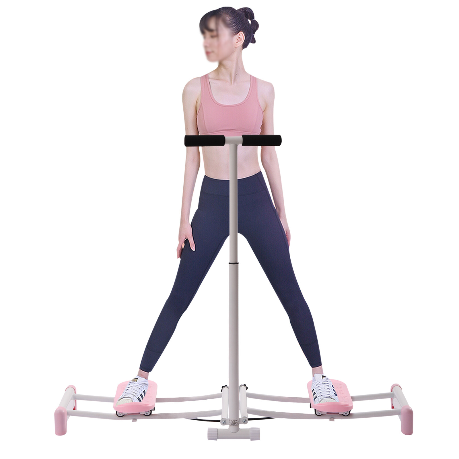 Leg Exercise 2 in 1 Ski Exercise Machine Strength Training Rods Leg Machine Yoga