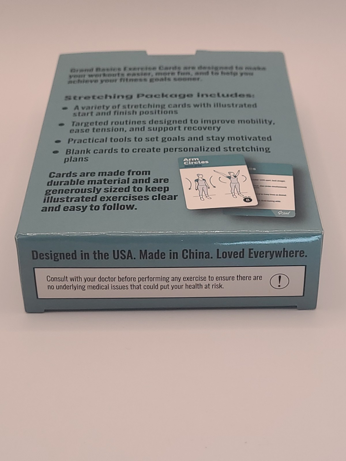 Stretching Exercise Cards NEW