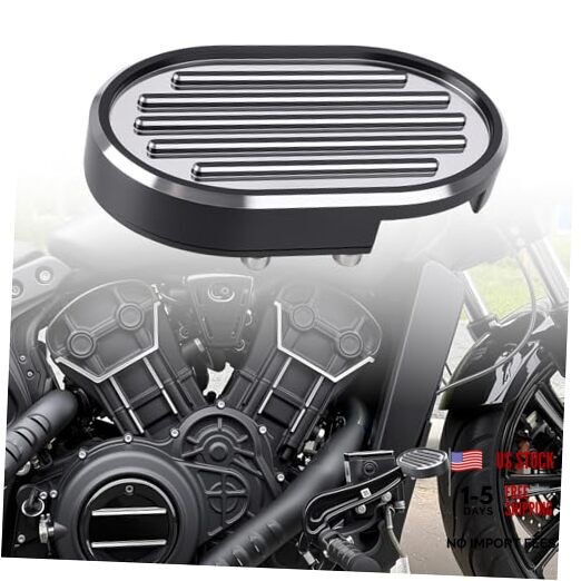 Motorcycle Extended Brake Pedal Cover CNC Aluminum Non Slip Upgrade Pad Chrome