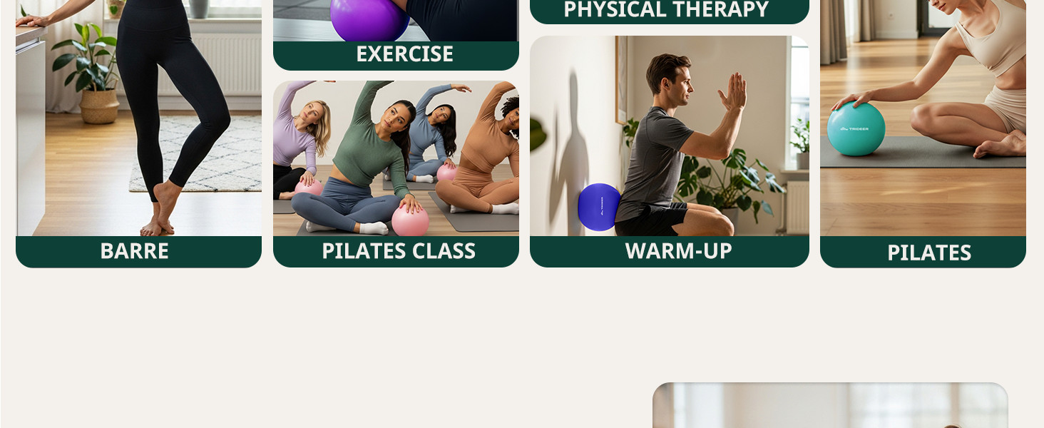 Exercise Ball for Yoga, Pilates & Fitness – Stability Ball Equipment for Home