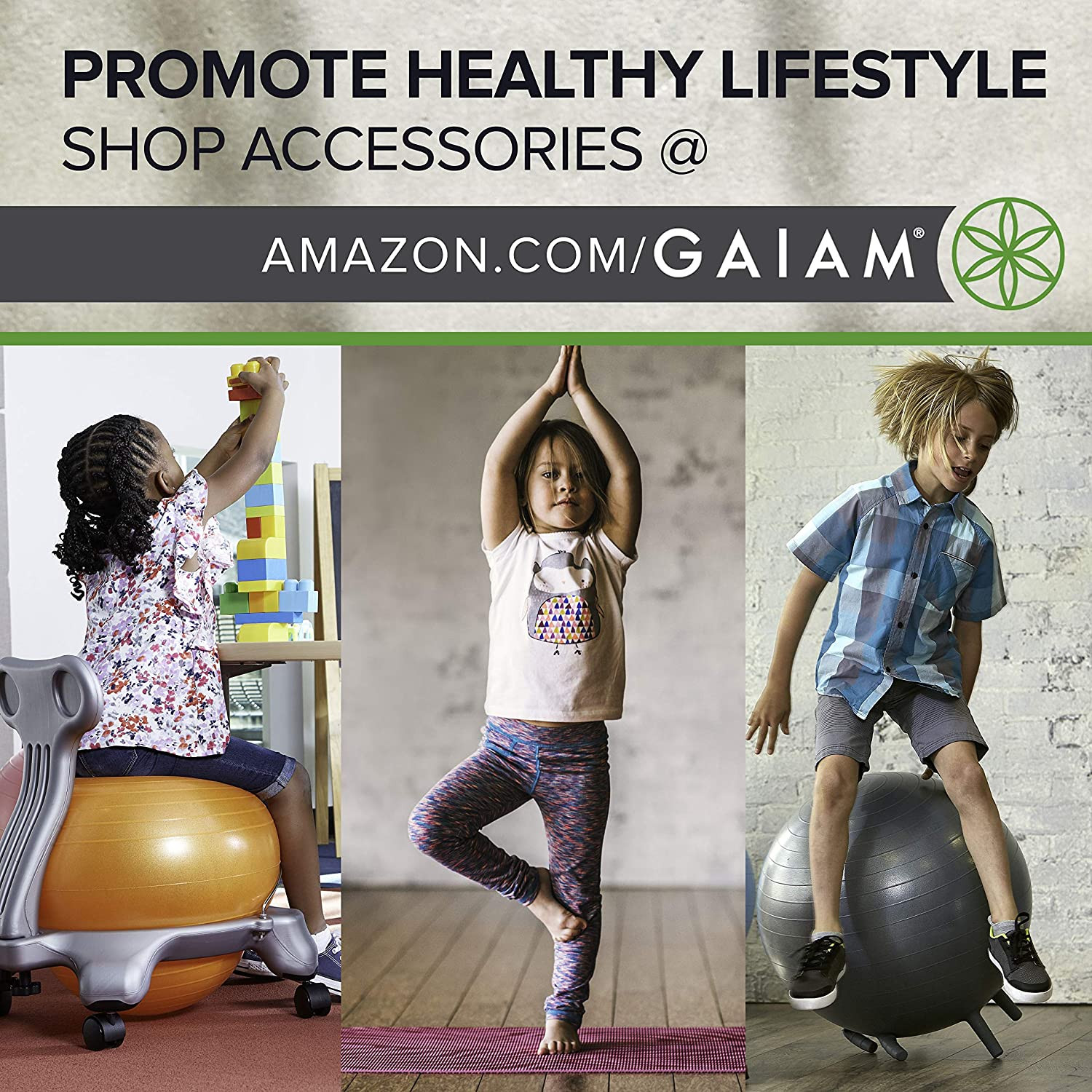 Yoga Exercise Mat for Kids 60&Prime;x24&Prime; 3mm w/ Playful Prints for Babies & Toddlers