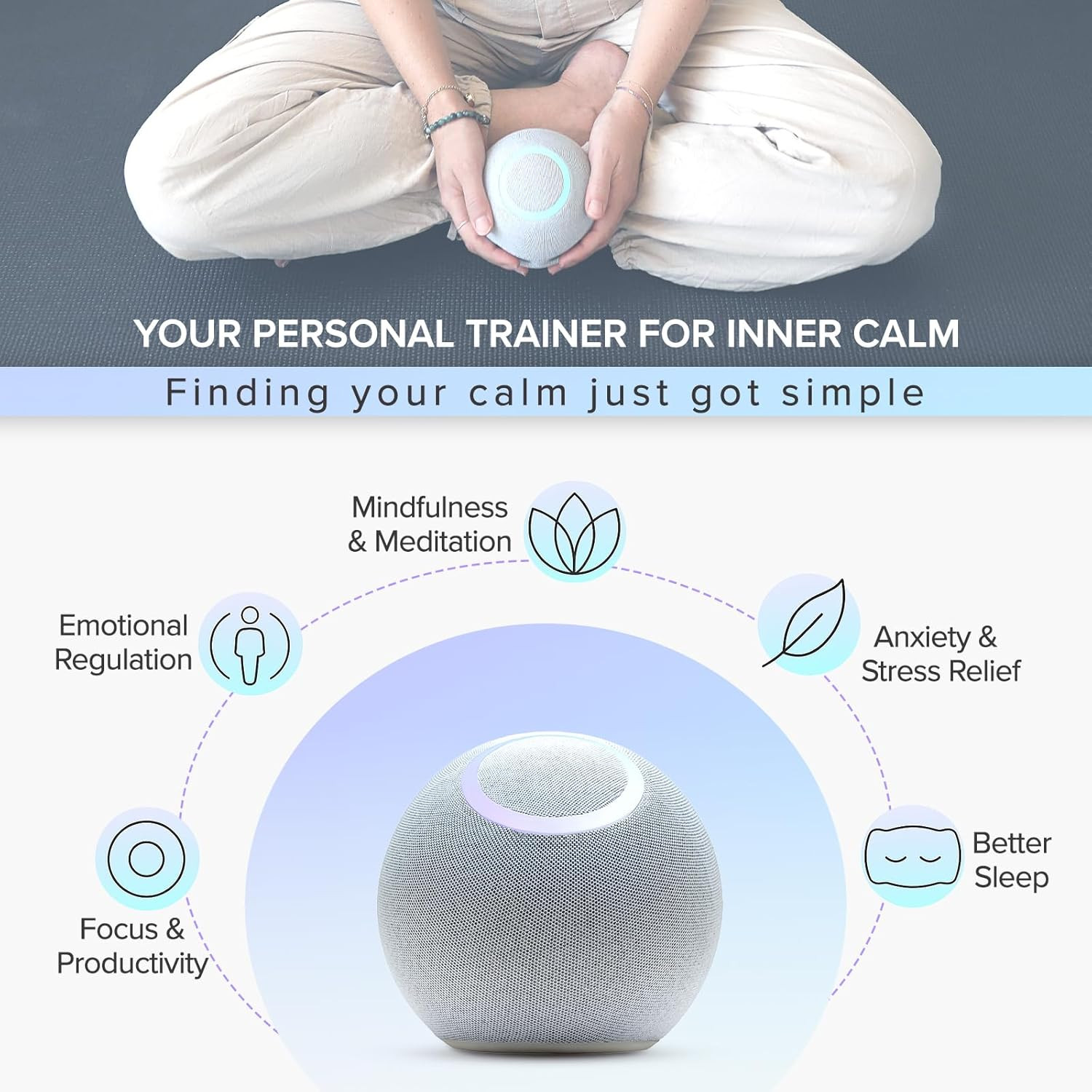 Reflect Orb: Use Biofeedback to Help with Relaxation | Calming Tangible Exper