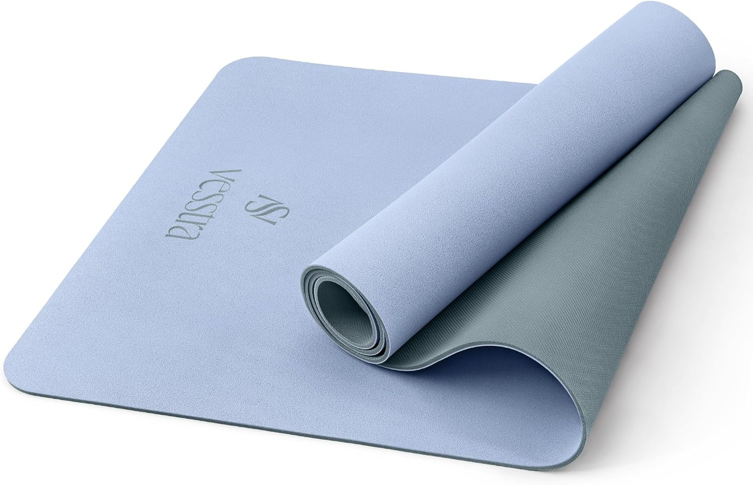 Premium Yoga Mat – Sweat-Activated Non-Slip PU Grip I Natural Rubber Base I 4Mm