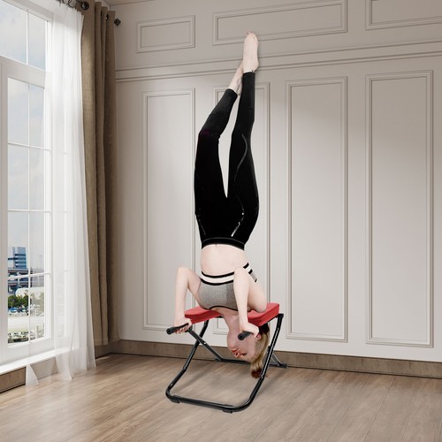 Gym Yoga Headstand Chair Bench Stand Inversion Stool Fitness Inversion Exercise