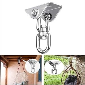 Hammock Hanging Kit, 1000 lb Capacity Heavy Duty 360° Rotate Swing Ultra