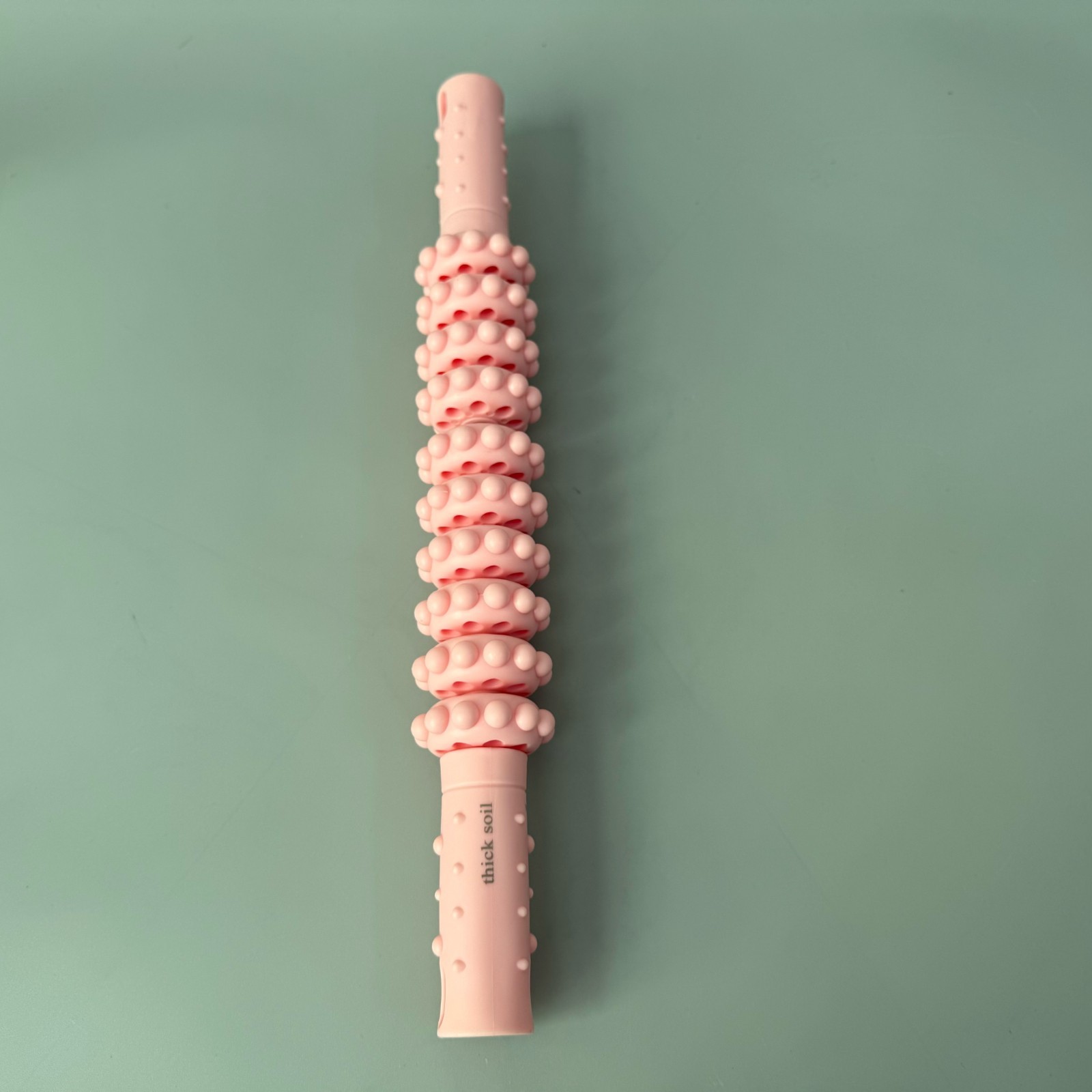 thick soil Massage Sticks, Manual Massage Stick with Multi-Wheel Roller Balls