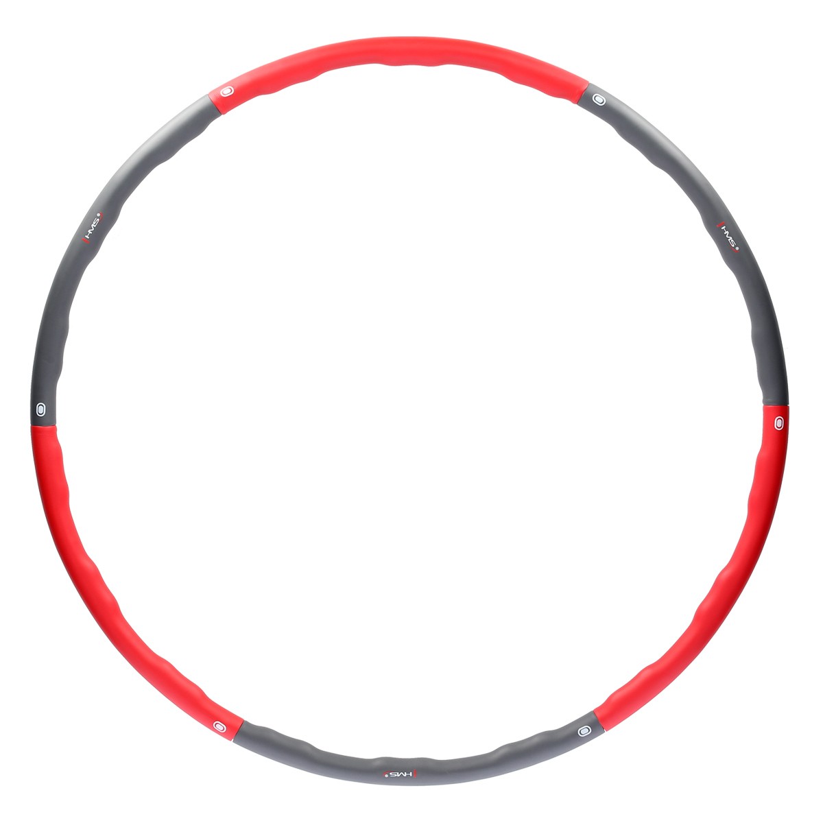 5907695540352 HHP002 RED GREY HULA HOP 1.2KG 100CM HMS HMS