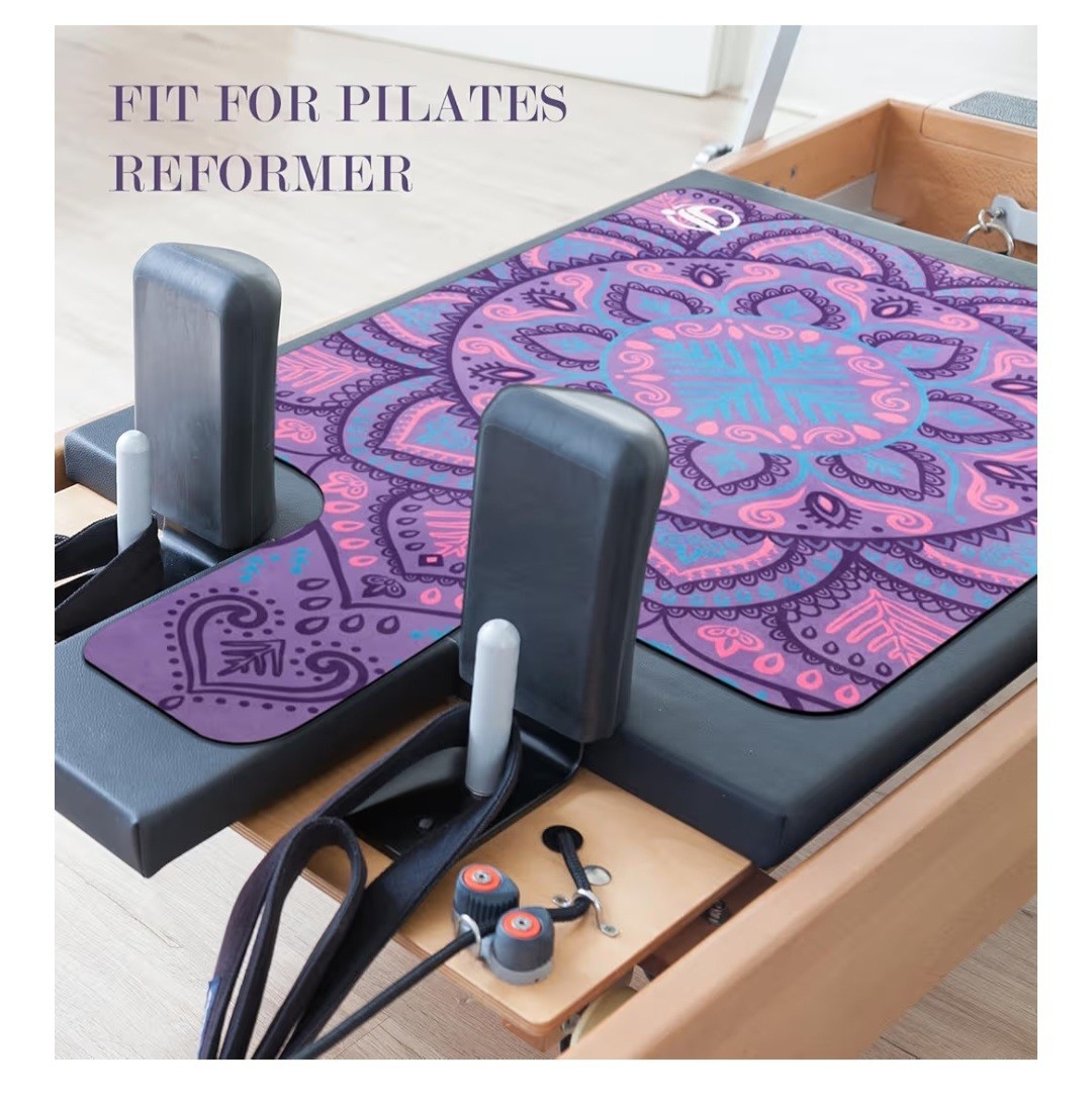 Jooeer Pilates Reformer Machine Pad-Non-slip-Lightweight-Purple-NEW OUT OF ORPKG