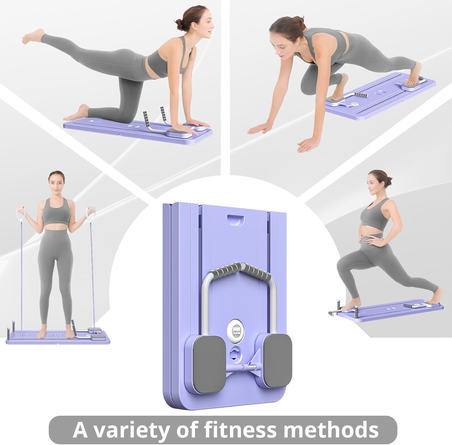 VersaFit Multi-Purpose Foldable Pilates Reformer Board