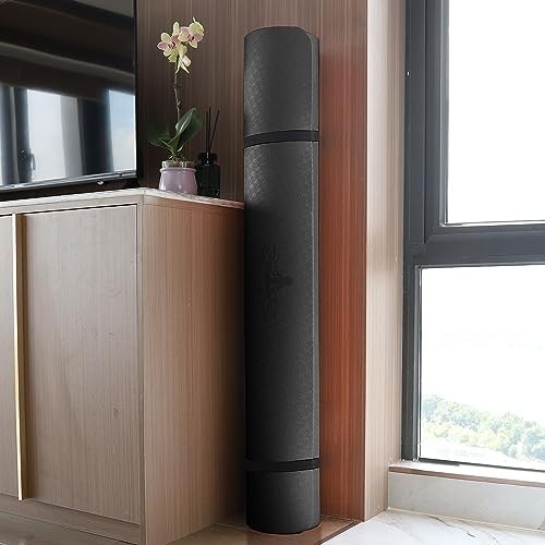 Yoga Mat 6×4 Feet 1/2 Inch Thick Extra Large Non-Slip TPE for Pilates Home Gym
