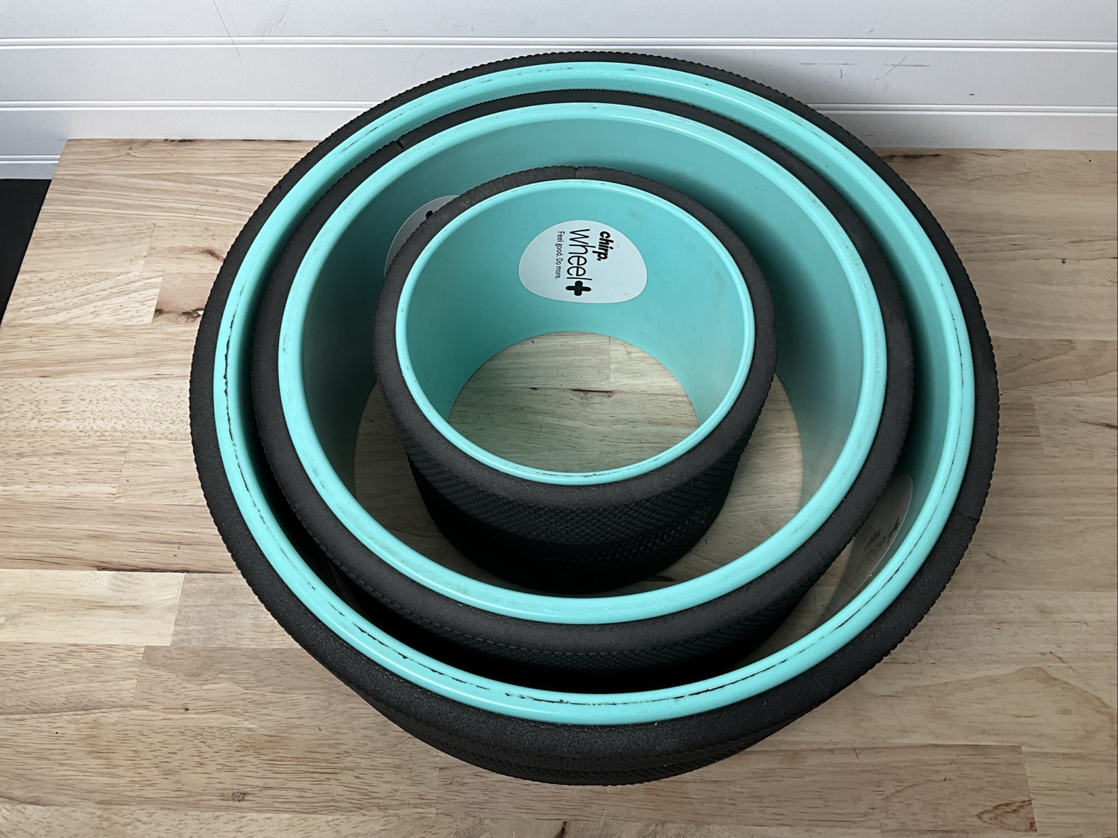 Chirp Wheel 3 Pack Back Pain Relief Stretching 12” 10” 6”