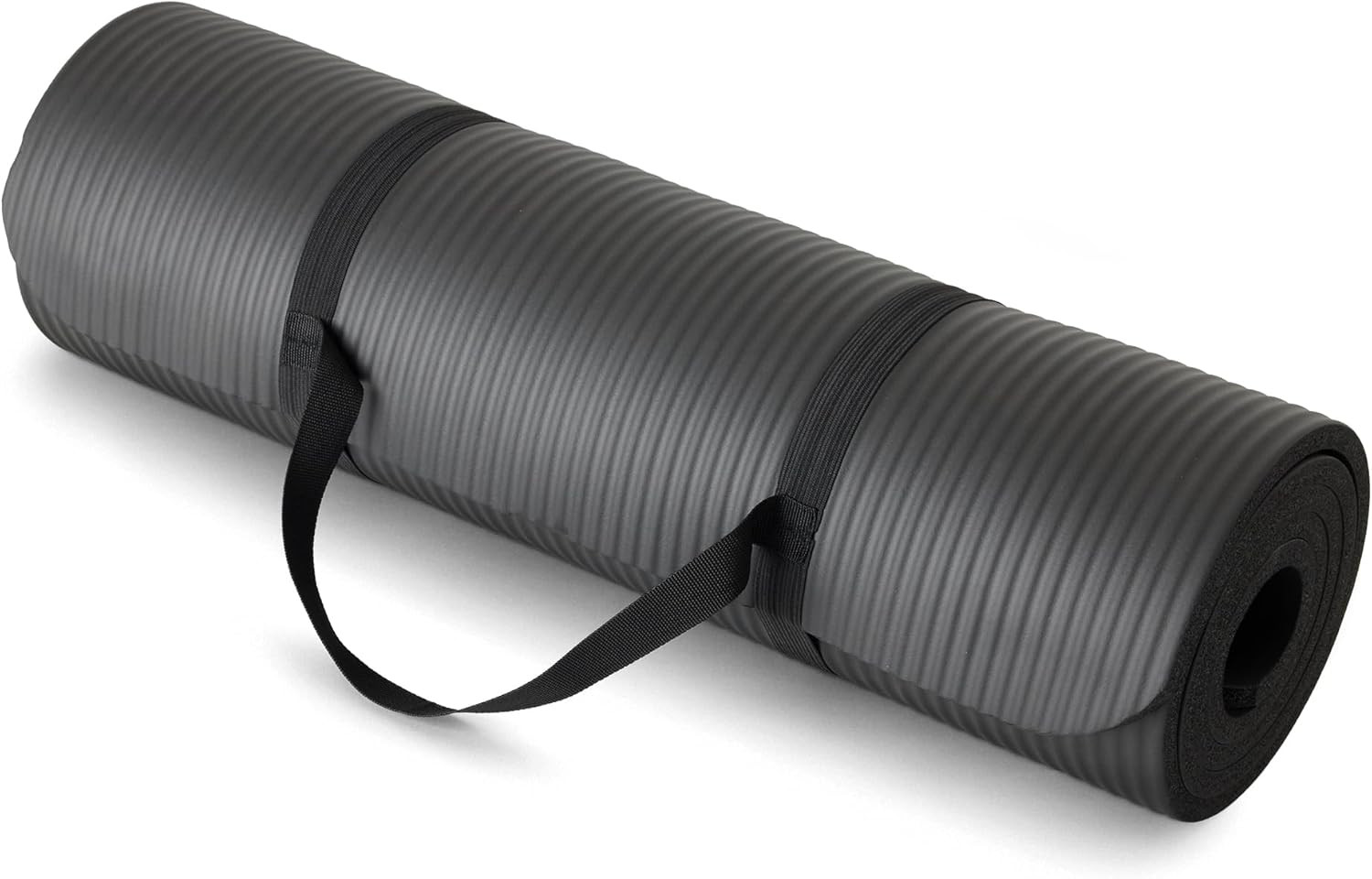 Extra Thick Yoga Mat Non Slip Exercise Fitness Mat w/ Carry Strap Workout