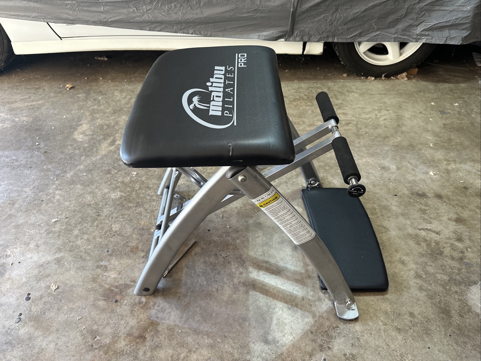Malibu Pilates Pro Chair Folding Abs &Full Body Workout Fitness Bench