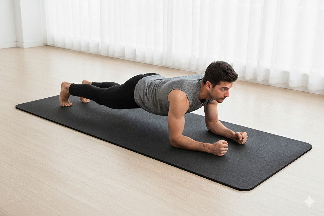 Tatago Large Yoga Mat Thick & Long for Home Workout. 84×30 (1/2 in) Exercise Mat