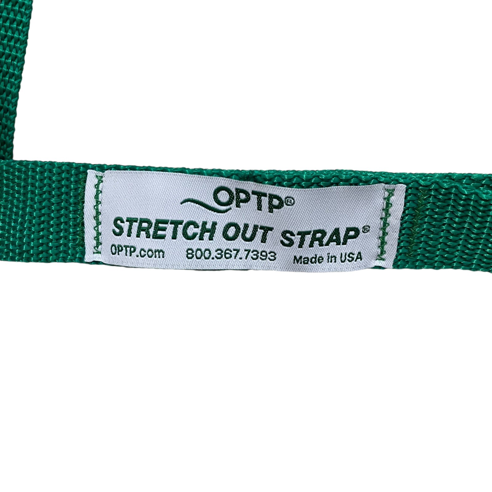OPTP Stretch Out Strap with Instructional Exercise Booklet – Green By DKSA NEW