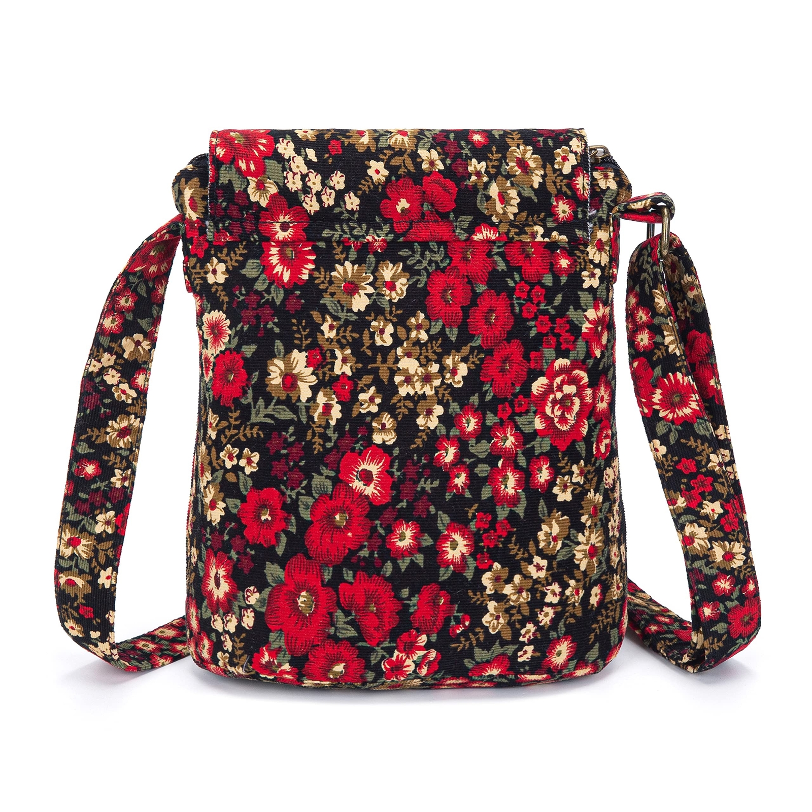 OPQRSTU Women&rsquo;s Retro Small Size Canvas Shoulder Bag Hippie Boho Crossbody Ha…