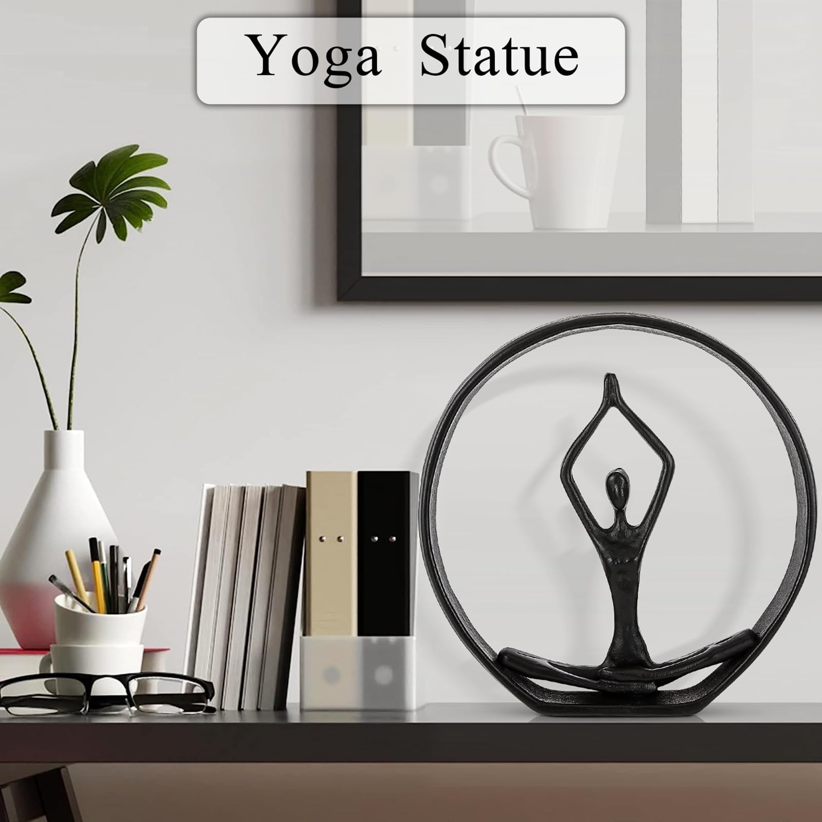 Gift for Yoga, Yoga Figurines and Statues, Meditation Yoga Pose Statue,Yoga S…