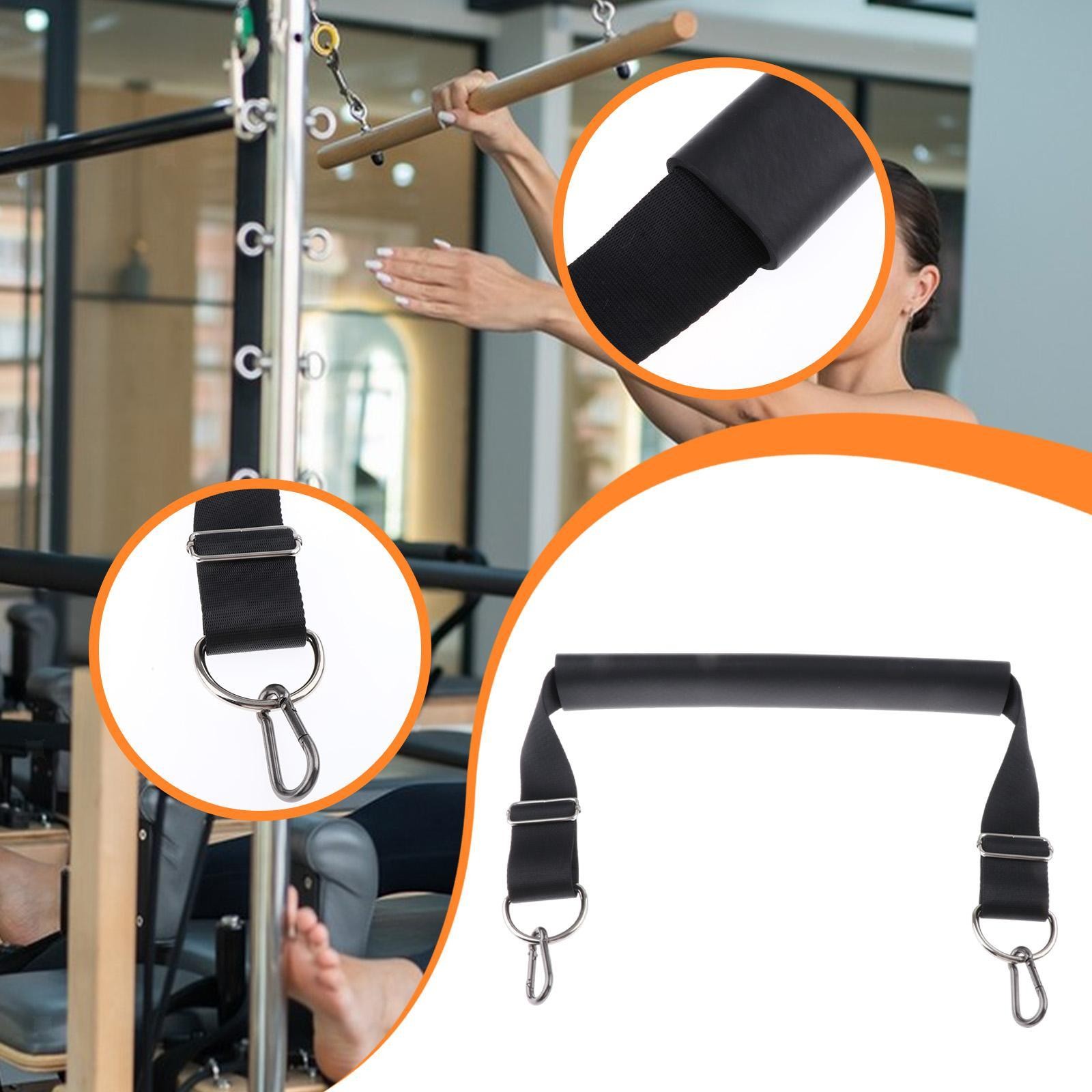 Pilates Foot Strap Pilates Equipment Accessory for Home Gymnastics Studio