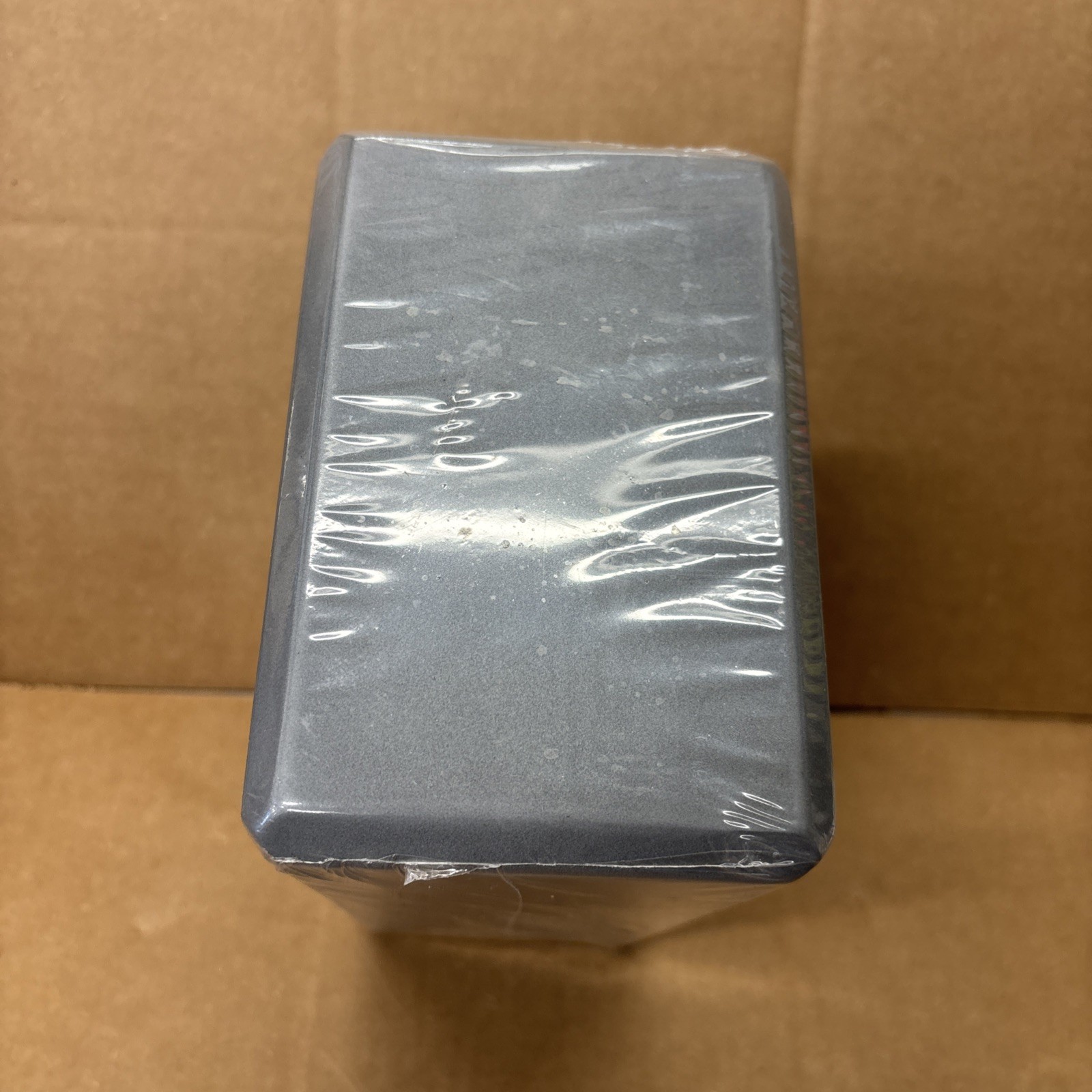 FILA Foam Yoga Exercise Block Solid Gray 9&Prime; X 6&Prime; X 4&Prime;