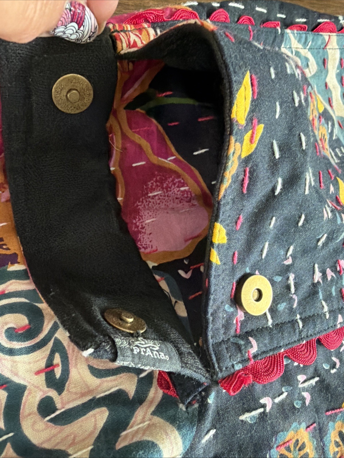 prAna Boho Yoga Bag Mat Holder Adjustable Sling Strap Zip & Drawstring Pockets