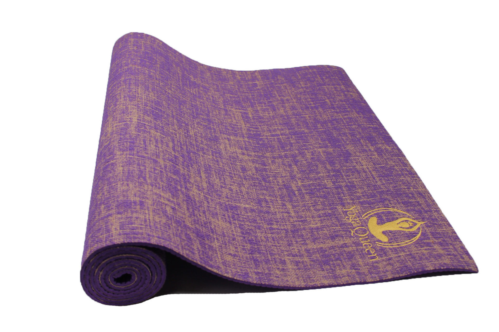 Jute Yoga Mat – Purple