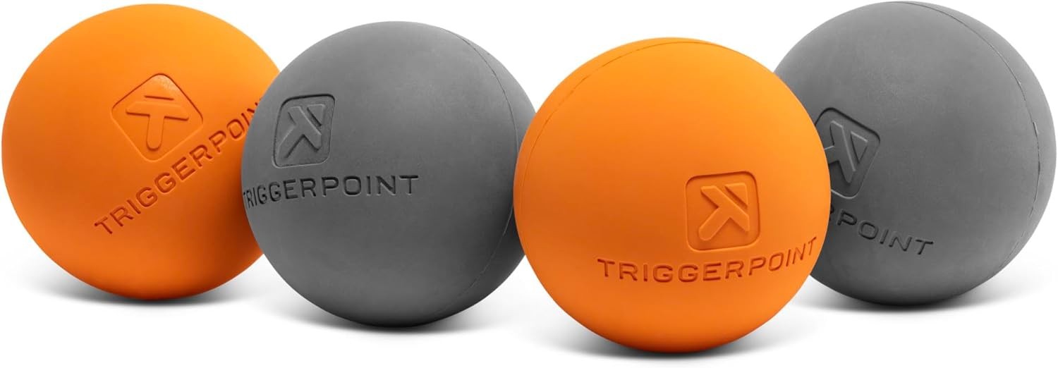Foundation Massage Therapy Balls – Medium-Density Ball Massager for Back & Foot