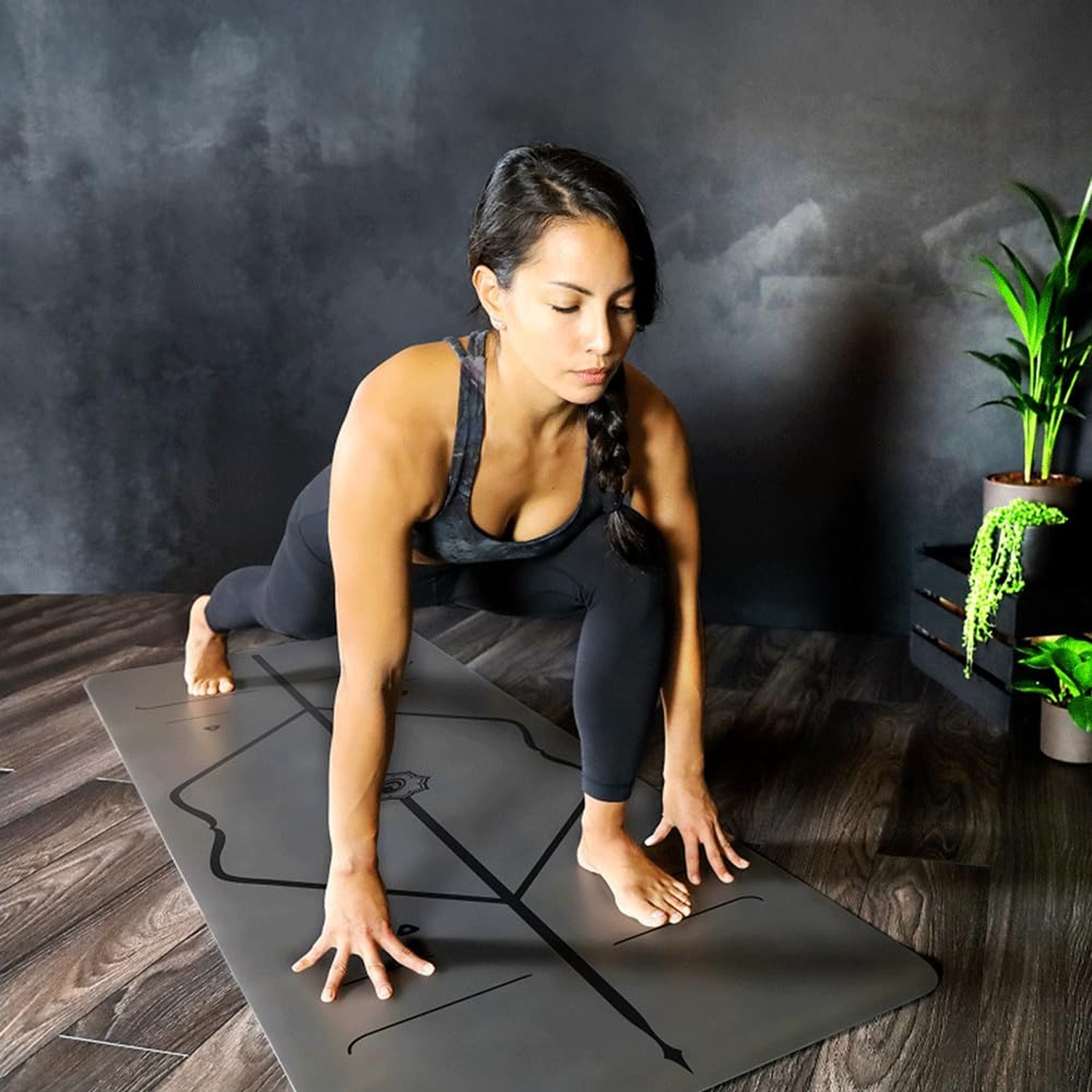 LIFORME Original Yoga Mat & Ultimate Everyday Yoga Mat Cleaner- Bundle Pack R