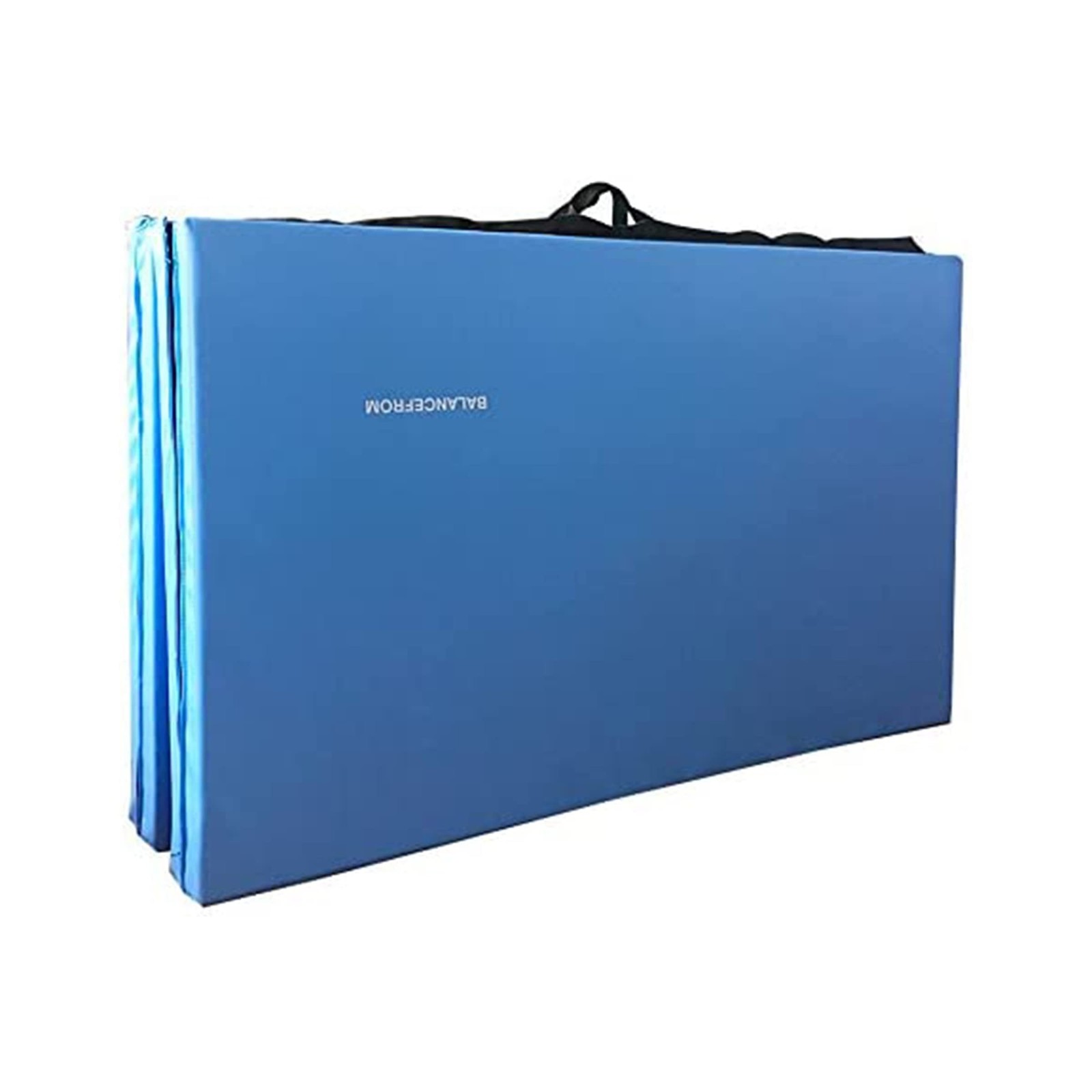 BalanceFrom 10×4 Feet 4-Panel Folding Gymnastics Mat – 2-Inch Thick Pad wi