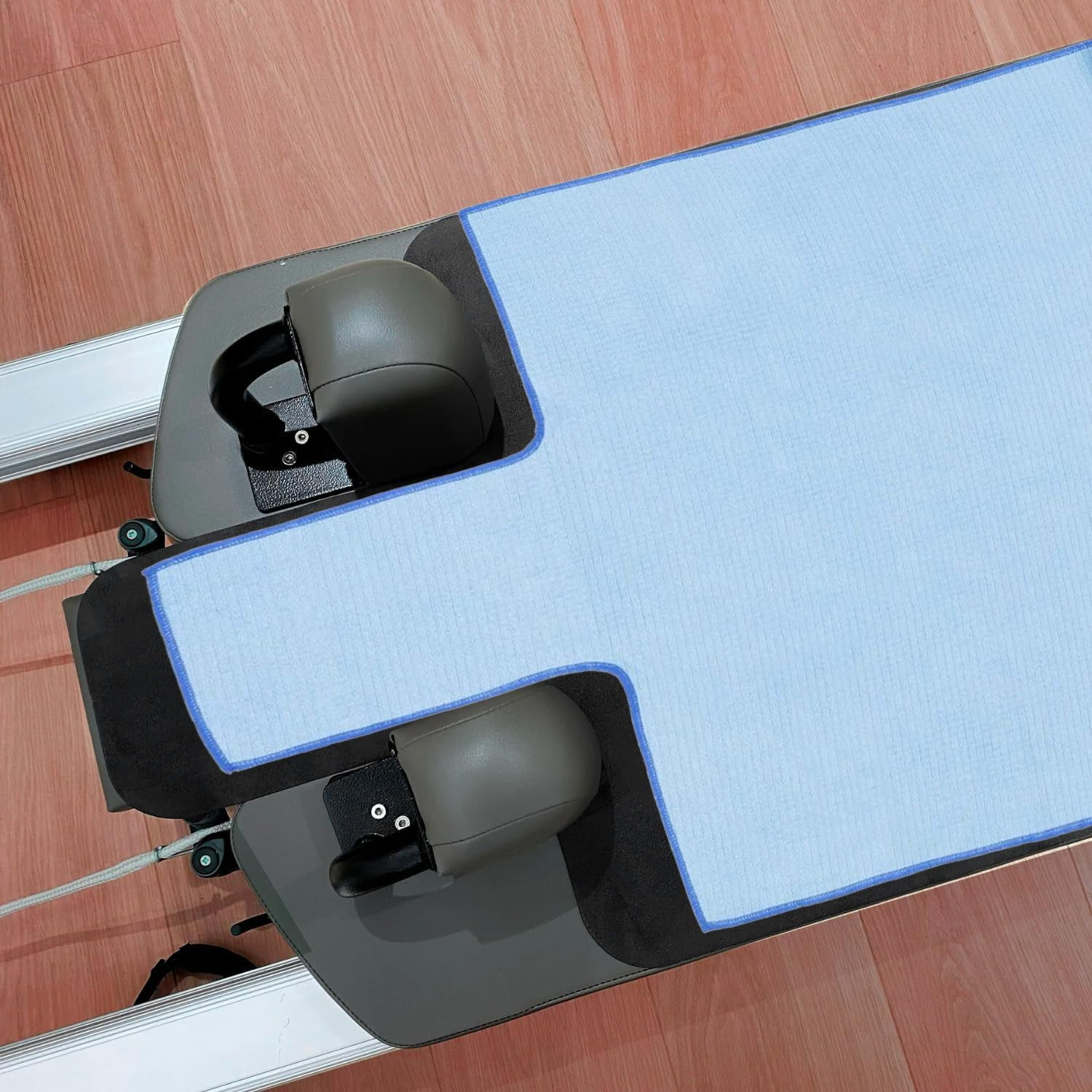 Extra Thick Non-Slip Pilates Reformer Mat Towel, 30.5 x 23 Inches, 2mm