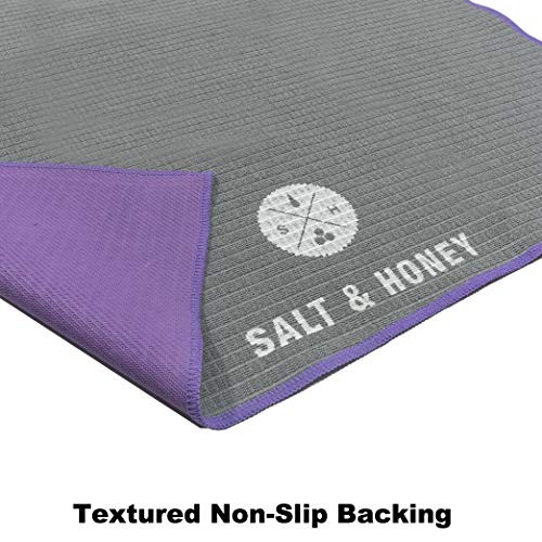 Salt & Honey Non-Slip Pilates Reformer Mat Towel – Microfiber Exercise Accessory
