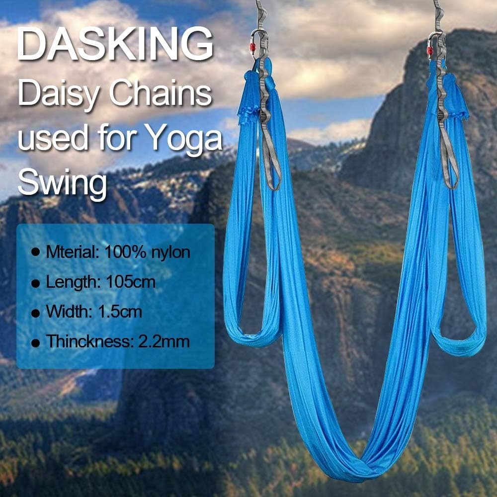 23KN 5070 lbs Heavy Duty Straps – 2 Pack Adjustable Daisy Chain Webbing for A…