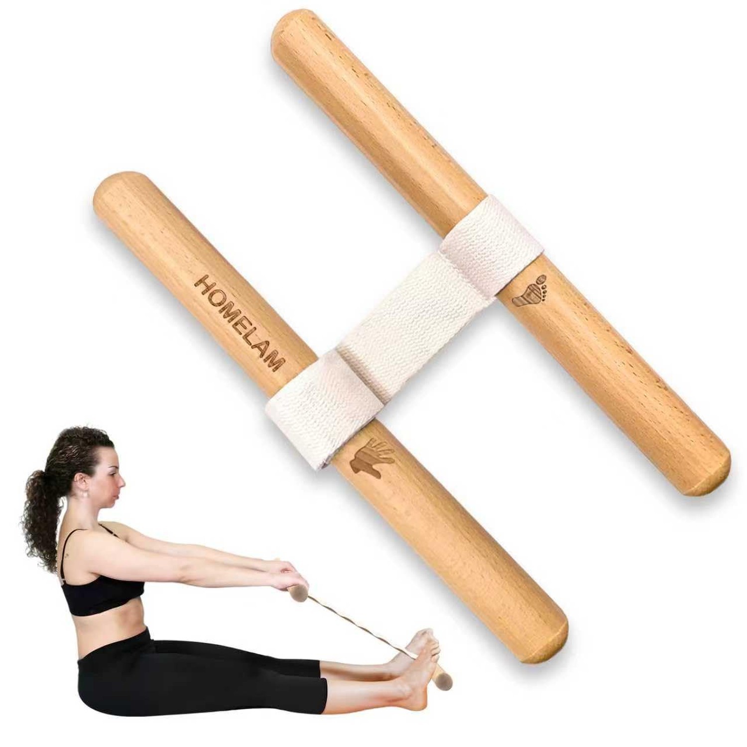 Innovative Muscle Stretching Device, Adjustable Length Hamstring Stretcher Re…