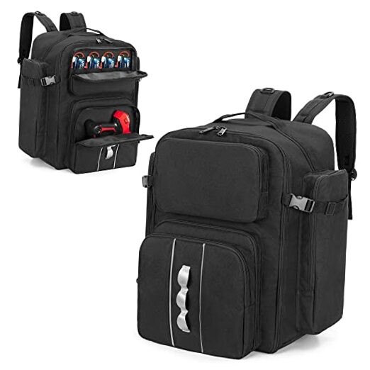 RC Backpack for 1/10 Car, RC Storage Bag with Multi Pockets for Tools and