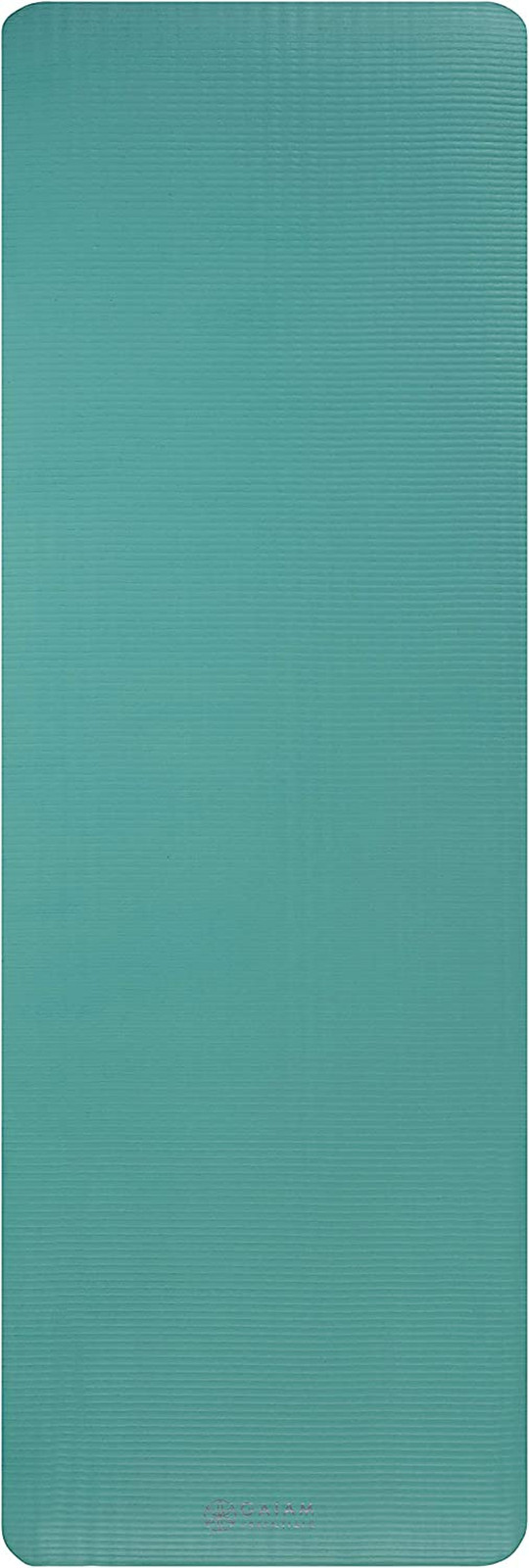 Gaiam Essentials 2/5&Prime; Thick (10Mm) Yoga & Pilates, Fitness & Exercise Mat with E