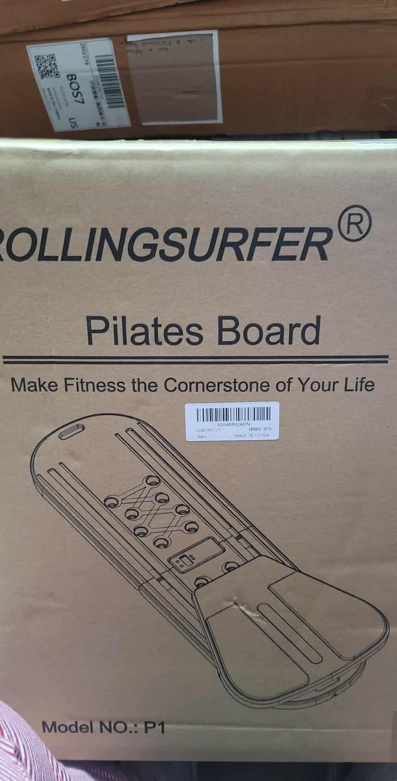Pilates Board, 6 in 1 Pilates Reformer Sets, Foldable Portable Abdominal Board,