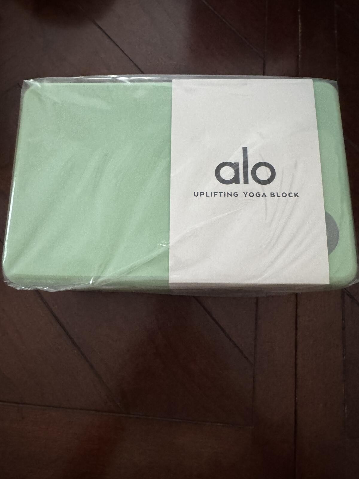 Alo Uplifting Yoga Block Mint Green