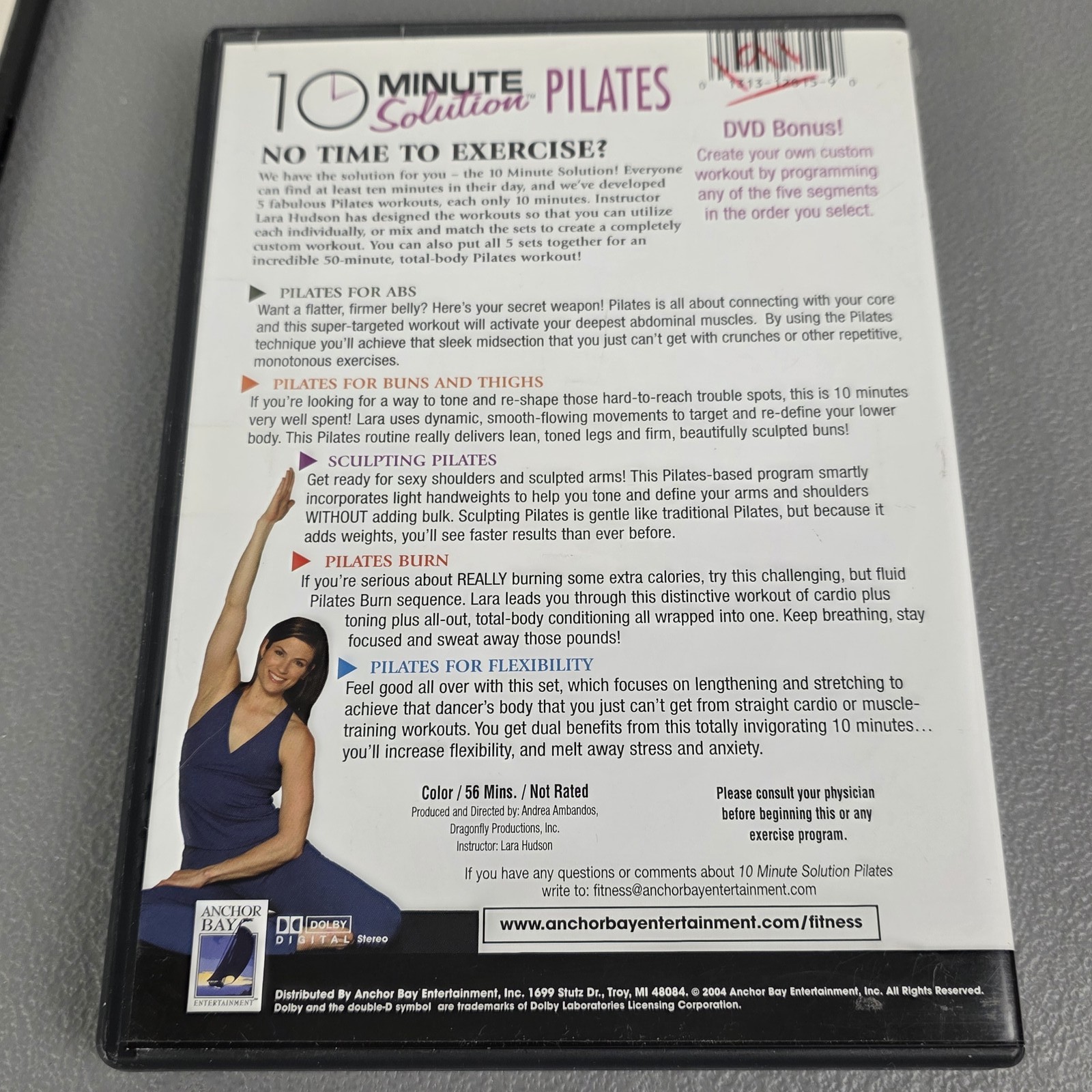 Fitness DVD Lot: Pilates, Yoga, Dance Aerobics – Mari Winsor, Denise Austin
