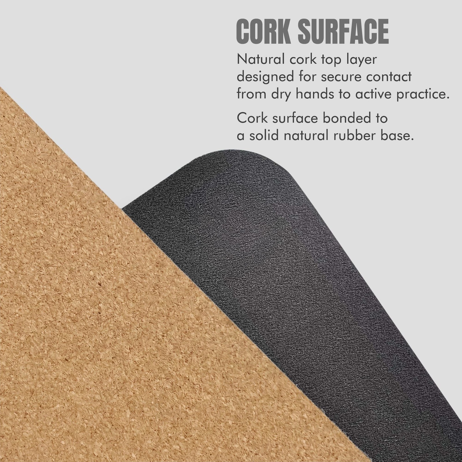 ORW Non Slip Hot Yoga Mat with Carrying Strap – Grip Surface & Natural Rubber…