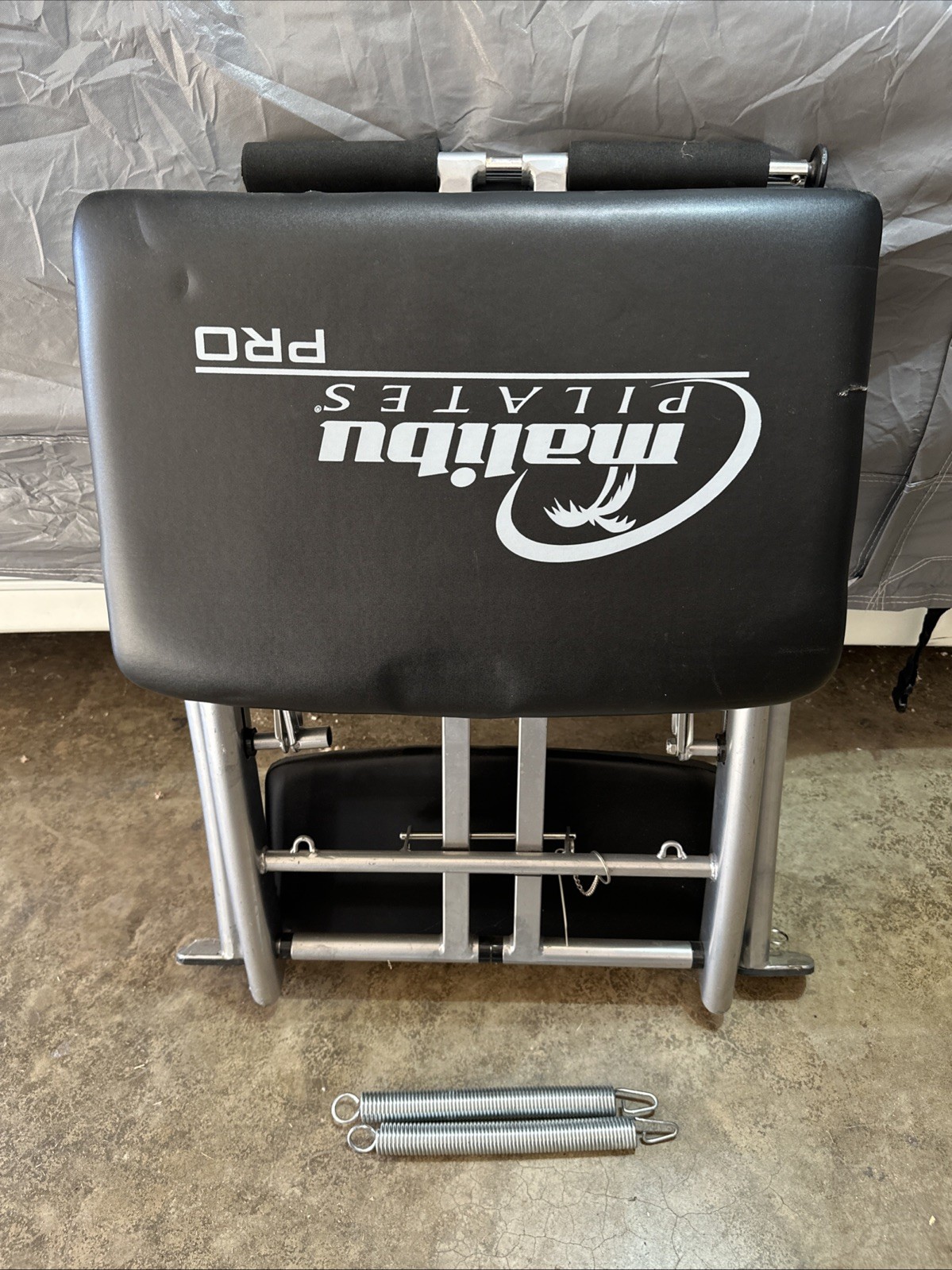Malibu Pilates Pro Chair Folding Abs &Full Body Workout Fitness Bench