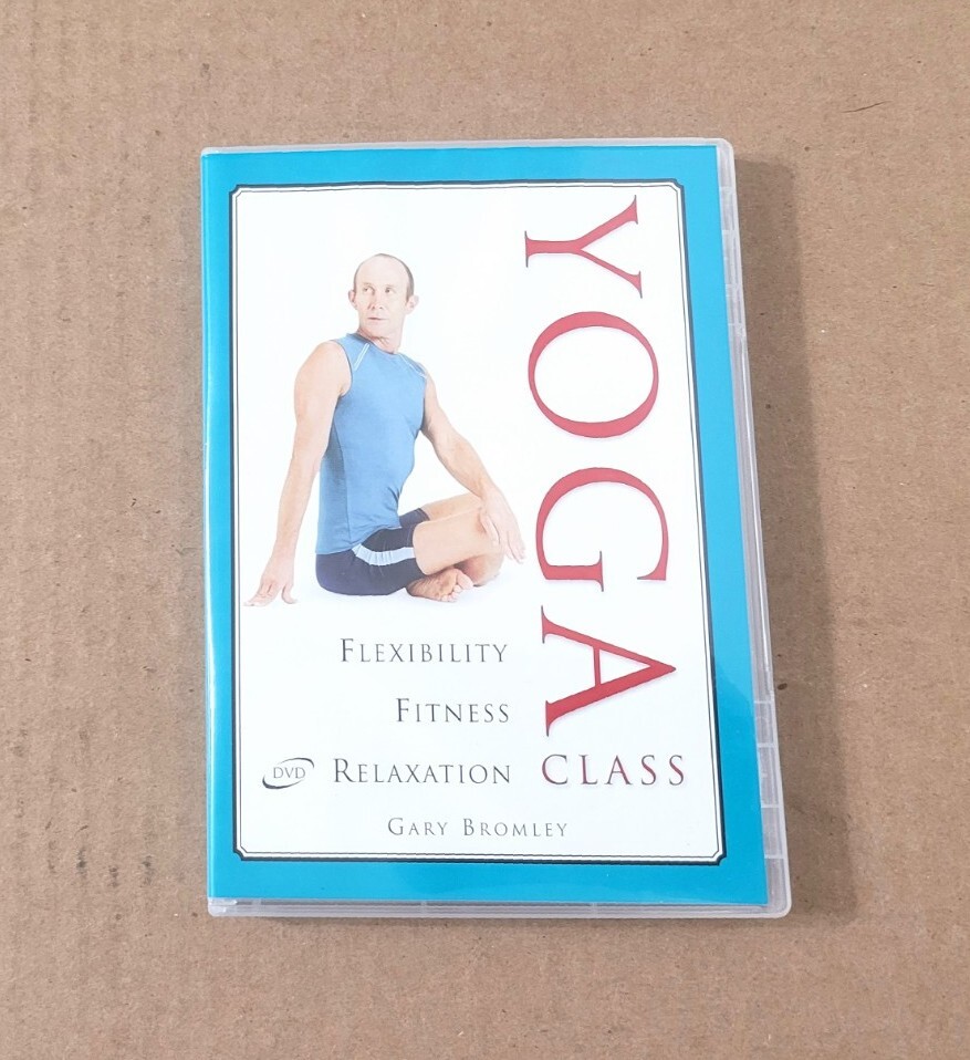 The Complete Yoga Class Book And DVD Set Gary Bromley NEW Fitness Flexibility