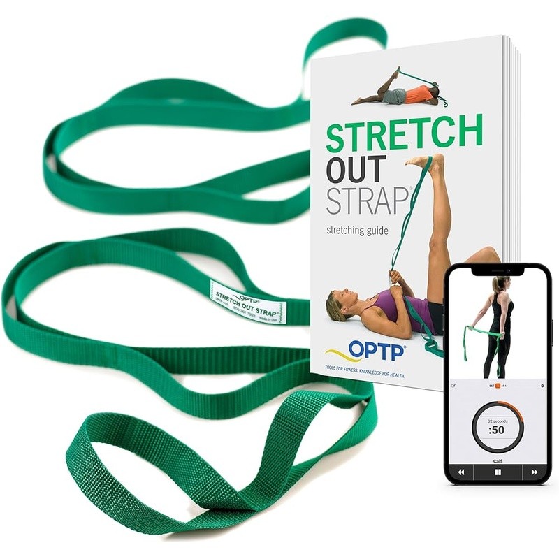 Versatile Stretching Strap Physical Therapy Yoga Pilates Mobility Exercises New