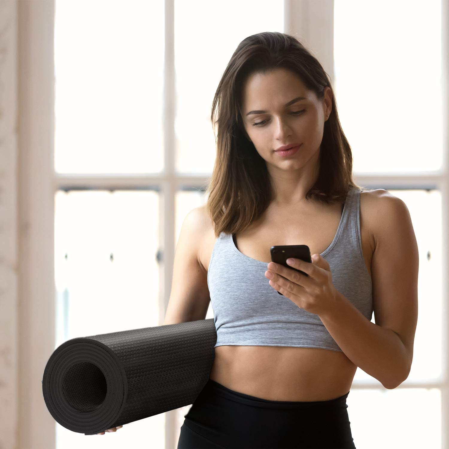 Yoga Mat for Women and Men, Extra Long and Wide Exercise Mat(72&Prime;X48&Prime;/84&Prime;X30&Prime;), L