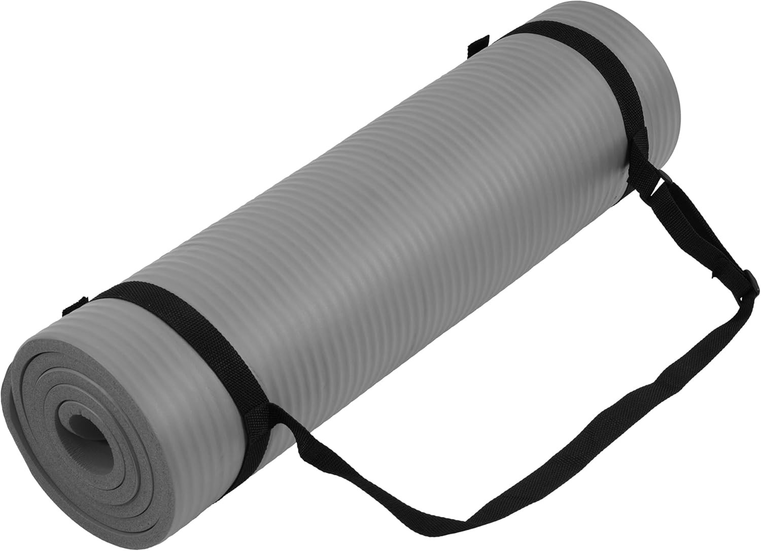Fitvids Yoga Mat, 1/2-Inch Extra Thick High Density Exercise Mat, Anti-Tear Exer