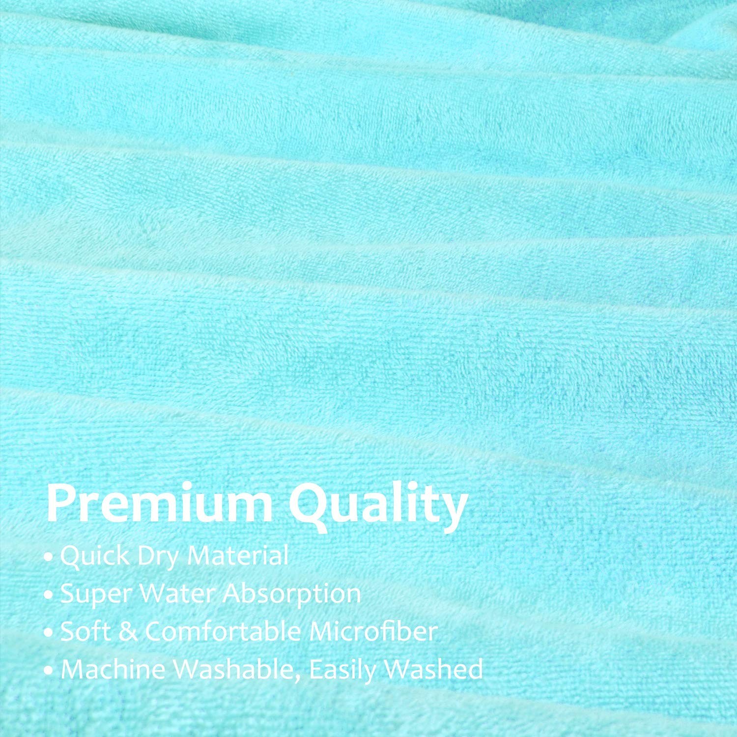 Catalonia Absorbent Surf Poncho Men Women, Quick Dry Towel Changing Poncho, H…