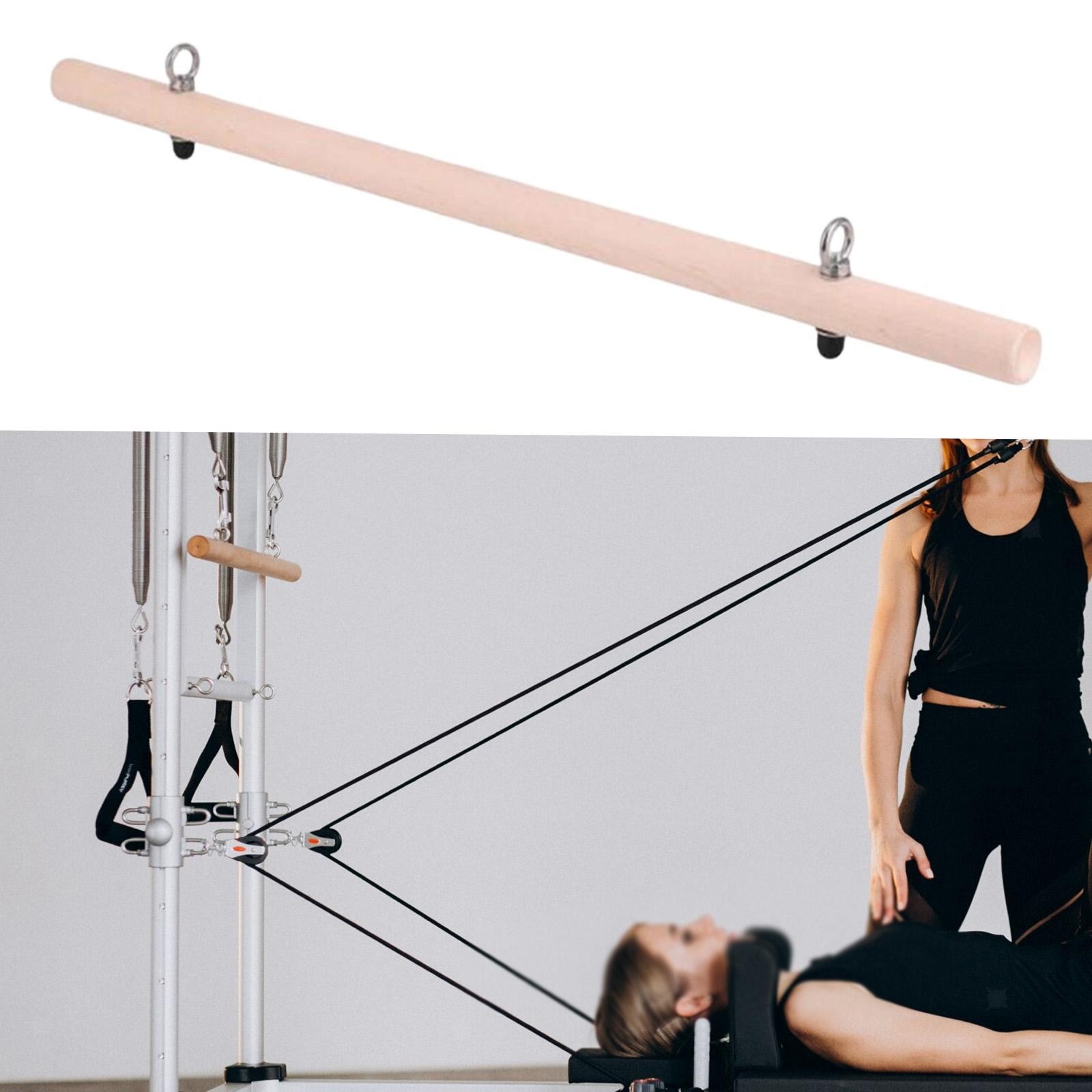 Pilates Roll Down Bar Yoga Rod Attachment Multifunctional Portable Balance Pole