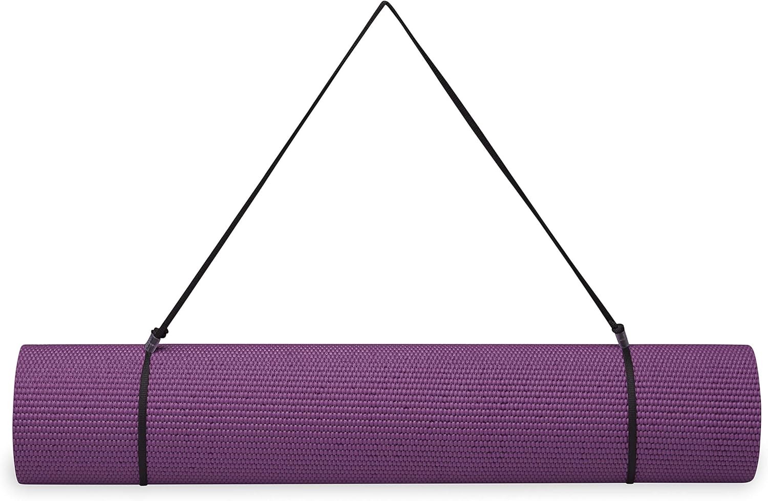 1/4&Prime; Thin (6Mm) Yoga & Pilates, Fitness & Exercise Mat with Easy-Cinch Carrier S